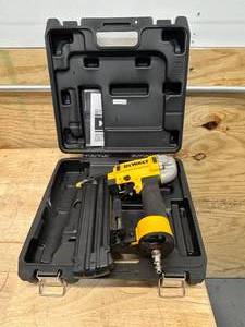 lot 51 image: DEWALT DWFP12233 18-Gauge Pneumatic Brad Nailer - C99