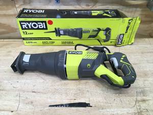 lot 29 image: RYOBI RJ186V Amp Corded Reciprocating Saw - C89