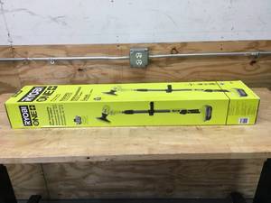lot 34 image: RYOBI P4500 ONE 18V Cordless Telescoping Power Scrubber (Tool Only) - B119