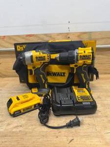 lot 77 image: DEWALT DCK225D2 ATOMIC 20-Volt MAX Lithium-Ion Cordless Combo Kit - D229