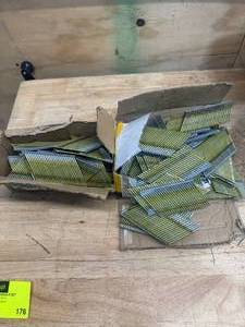 lot 176 image: DEWALT Lot of WS8DRG-FH 2-12 in. x 0.120-Gauge Wire-Weld Galvanized Ring Shank Framing Nails - D80