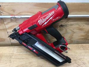 lot 25A image: Milwaukee 2745-20 M18 FUEL 3-12 in. 18-Volt 30-Degree Lithium-Ion Brushless Cordless Framing Nailer (Tool-Only) - B379