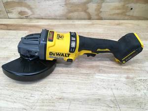 lot 14 image: DEWALT DCG418 FLEXVOLT 60V MAX Cordless Brushless 4.5-6 in. Small Angle Grinder (Tool Only) - D275