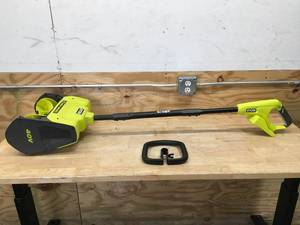 lot 26 image: RYOBI RY408013VNM 40V 12 in. Cordless Electric Snow Shovel (Tool Only) - B179