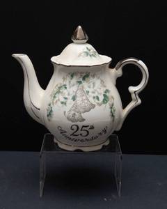 lot 23 image: 25th Anniversary Tea Pot