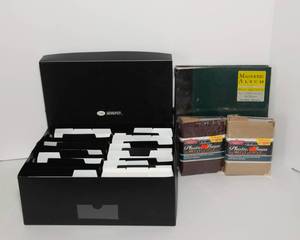lot 62 image: Photo Organizer and Three Photo Albums