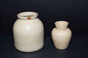 lot 65 image: Stoneware Vases