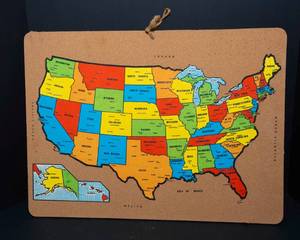 lot 111 image: United States Cork Board