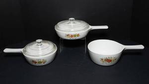 lot 144 image: Vintage Corning Ware - Spice of Life - 5 Pieces