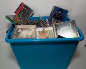 lot 233 image: Big Tote of CDs