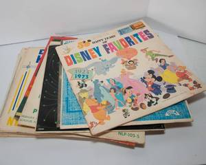 lot 236 image: Polka Records and 50 Happy Years of Disney Favorites Record