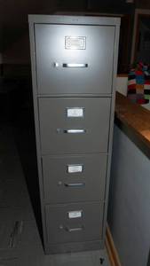 lot 252 image: Filing Cabinet and Files