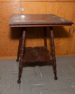 lot 254 image: Vintage Wooden Side Table
