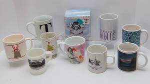 lot 302 image: Variety of Coffee Cups
