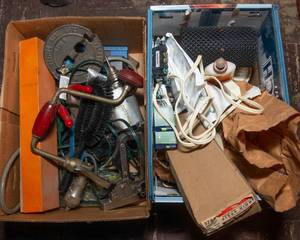 lot 380 image: Two Boxes of Tools
