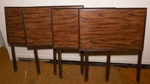 lot 397 image: TV Dinner Trays - Set of Four