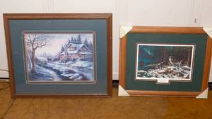lot 433 image: Two Art Prints