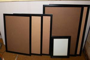 lot 435 image: Black Frames for Posters