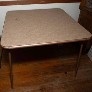 lot 440 image: Vintage Card Table