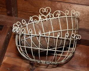 lot 450 image: Two Basket Wall Planters