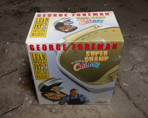 lot 460 image: George Foreman Super Champ Grill