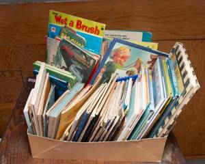 lot 477 image: Large Box of Vintage Childrens Books