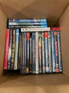Collection of 25 Assorted DVDs and Blu-rays