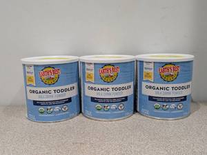 (3) BRAND NEW EARTHS BEST ORGANIC MILK DRINK POWDER
