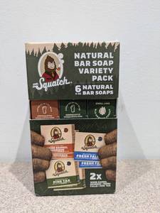 BRAND NEW DR. SQUATCH NATURAL BAR SOAP VARIETY PACK