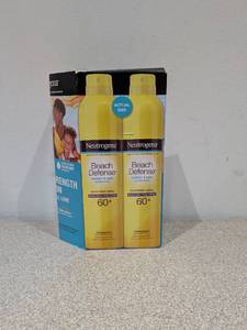 2PACK NEUTROGENA BEACH DEFENSE SUN SCREEN (60 SPECTRUM)