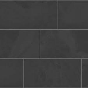 lot 37 image: 10 Boxes of Florida Tile Home Collection Galactic Slate Black 12 in. x 24 in. Matte Porcelain Floor and Wall Tile (13.62 sq. ft case)   Customer Returns See Pictures