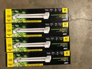 lot 26 image: Lot of Feit Electric Grow Light 19W 2ft LED for Indoor Plants and Gardens, Full Spectrum Dual Bulb Grow Light, Energy Efficient, GLP24FS19WLEDCustomer Returns See Pictures