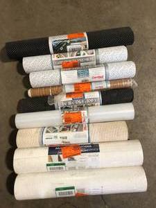 lot 9 image: Lot of Assorted Grip Premium Shelf Liner Various Models and Conditions  Customer Returns See Pictures