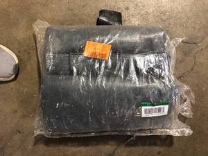lot 24 image: Everbilt 10 ft. x 12 ft. Gray and Black Extra Heavy Duty Tarp Customer Returns See Pictures