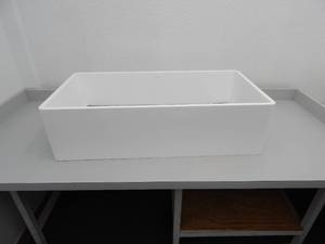 Vigo Matte Stone 36 Flat Apron Kitchen Sink