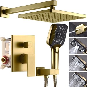 10 Rain Shower Faucet Set
