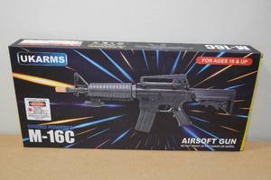 UKArms M-16C Spring Powered Airsoft Gun