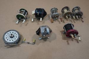 Assorted Vintage Fishing Reels -South Bend, Coast to Coast, Zebco