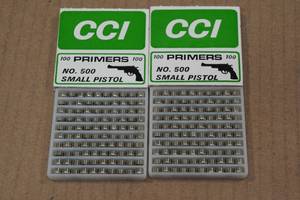 200 CCI 500 Small Pistol Primers