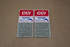 200 CCI 550 Small Pistol Magnum Primers