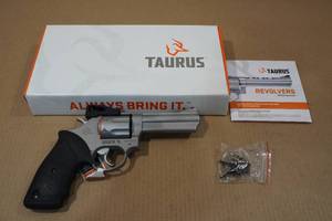 NEW Taurus Model 66 .357 Magnum.38 Spl Stainless Steel Revolver - 4 Barrel