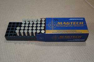 32 Magtech .357 Magnum 158 Gr SJ SP Ammo