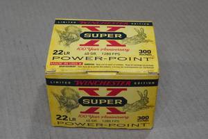 300 Winchester Super-X .22 LR 40 Gr Power Point Ammo