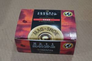 10 Federal Premium Mag-Shok 10 Gauge 3-12 Magnum Turkey 5 Shot Shotshells