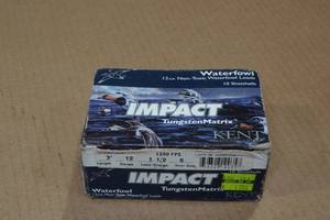10 Kent Impact 12 Gauge 3 Waterfowl 5 Shot Shotshells