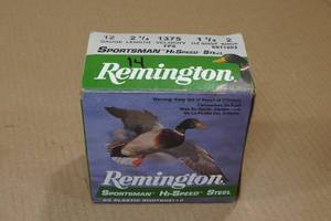 14 Remington Sportsman 12 Gauge 2-34 Steel 2 Shot Shotshells