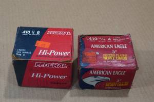 30 .410 Bore Rounds - 6 Shot, 7.5 Shot, 4 Shot