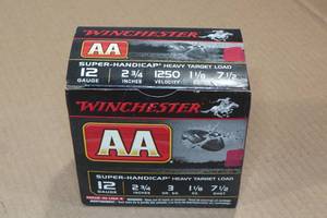 25 Winchester AA 12 Gauge 2-34 Super-Handicap 7.5 Shot Shotshells