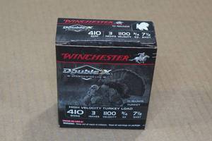 10 Winchester Double X .410 Bore 3 Turkey 7.5 Shot Shotshells