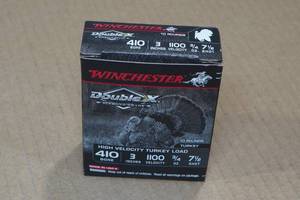10 Winchester Double X .410 Bore 3 Turkey 7.5 Shot Shotshells